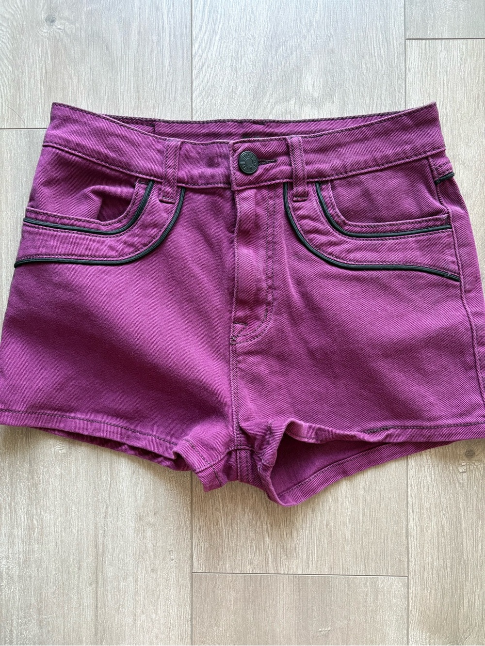 BDG urban outfitters purple Jean Shorts